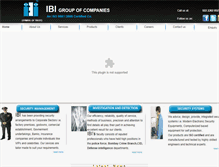 Tablet Screenshot of ibigrup.com